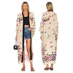 FREE PEOPLE butterfly kimono